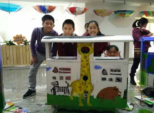 垃圾桶也可以這么藝術，你見過嗎？