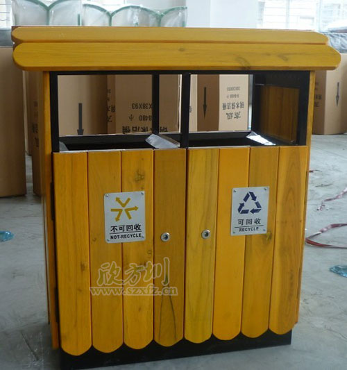 鋼木垃圾桶防腐木和普通木條有哪些區(qū)別？