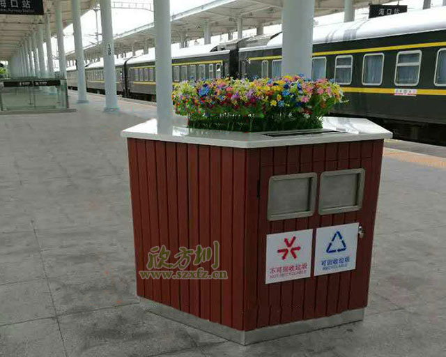 ?？诨疖囌菊九_花盆垃圾桶