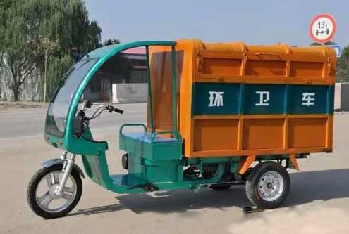 三亞街道上的垃圾箱將被取消，實施三輪電動車定時上門收集！
